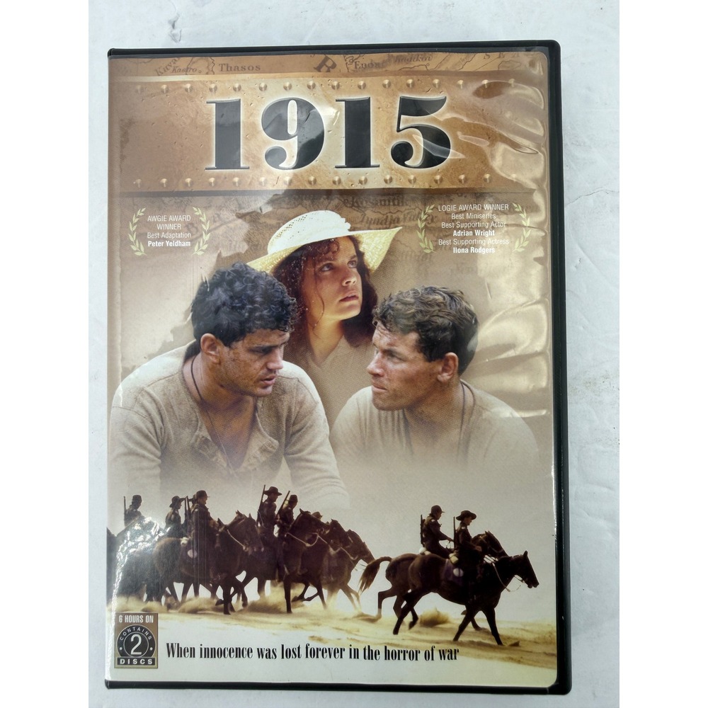 1915 DVD Australian WWI Miniseries 2-Disc Set ABC BFS Video Drama